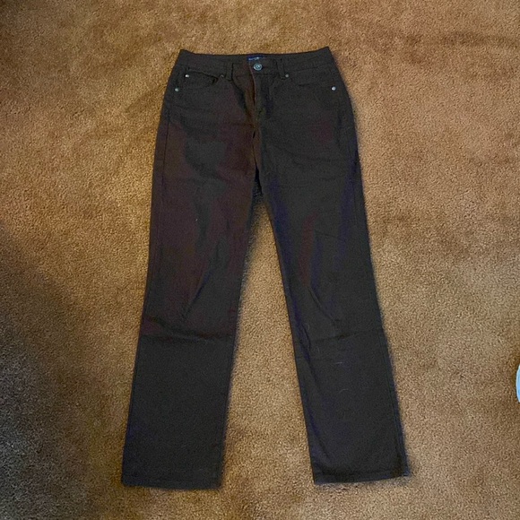 Bandolino Denim Brown Pants - Women’s - Picture 1 of 4